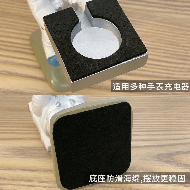 Giá Đỡ Trưng Bày Đồng Hồ Đeo Tay Đế Sạc Đứng Hình Phi Hành Gia Sáng Tạo Phù Hợp Cho Apple Huawei iwatch