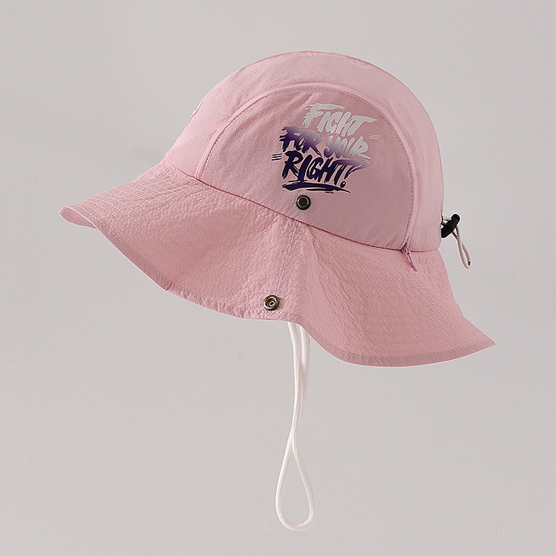 Mũ Bucket Mỏng Phong Cách Retro Ngọt Ngào Cho Nữ