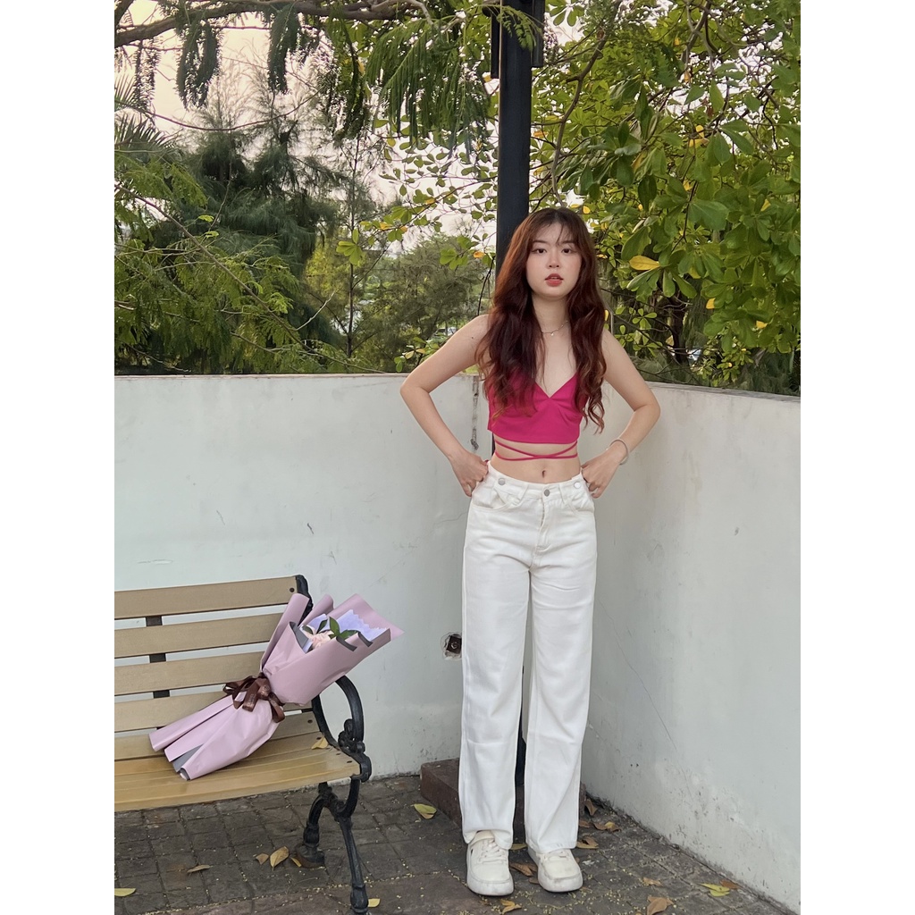 Quần jean Dahlia form suông dáng dài MIỀU EST.2013