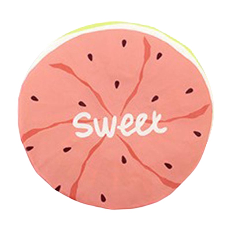 Mũ Tắm Trùm Đầu Co Giãn Chống Nước In Hình Trái Cây Thời Trang Cho Nữ