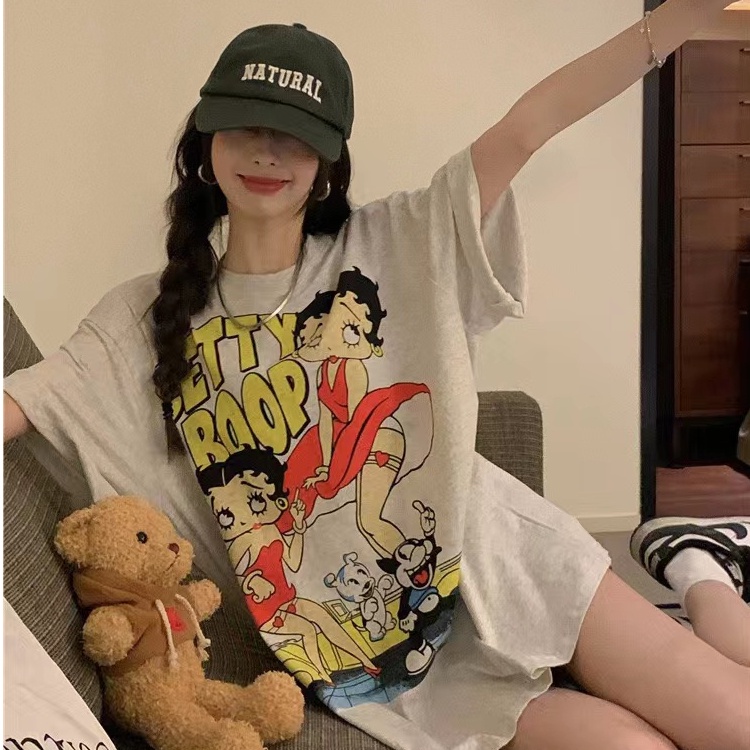 Áo thun NRVP 100% cotton tay ngắn thời trang plus size