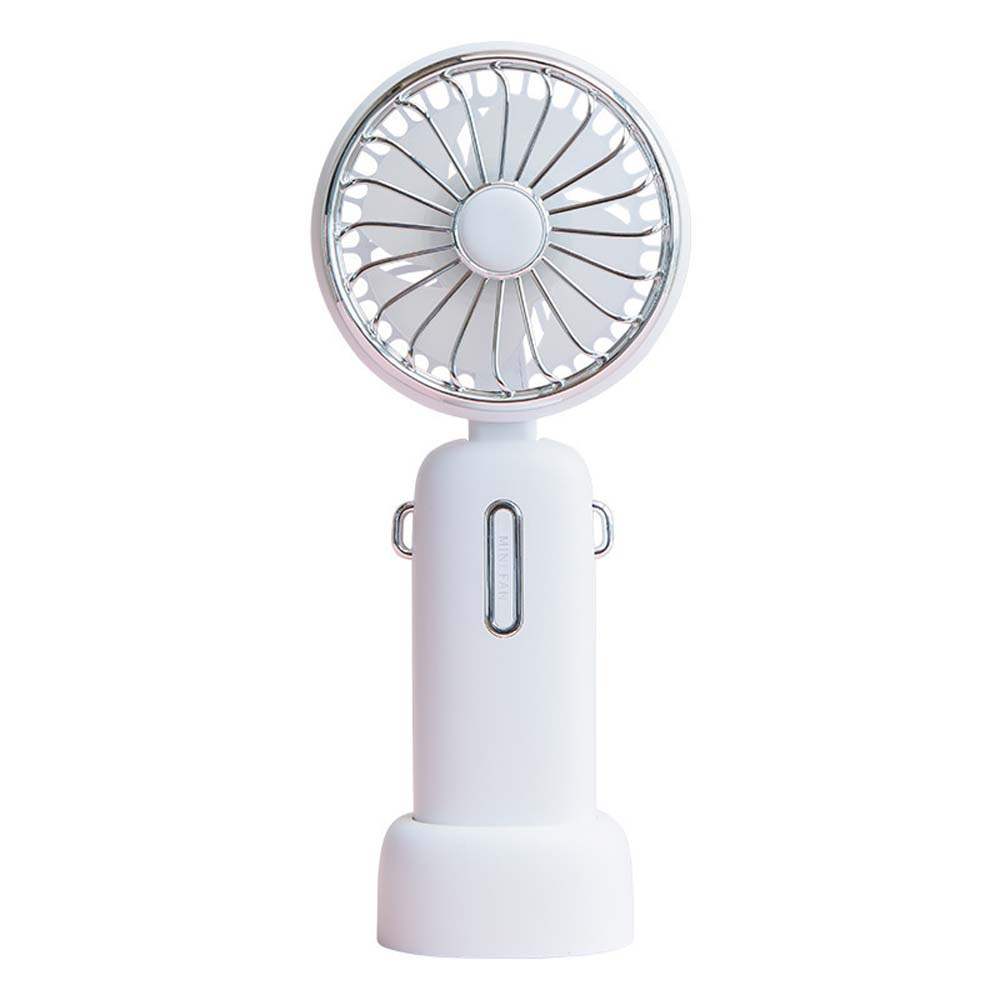 Portable Rechargeable Handheld Fan - Small Quiet Personal Cooler Powered Desk