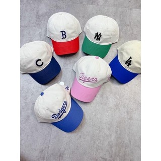 [Chính Hãng] Mũ Nón MLB bóng chày unisex Basic Color Block Unstructured  Style Code: 3ACP3303N