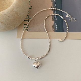 Dây Chuyền Ngọc Trai Mặt Trái Tim