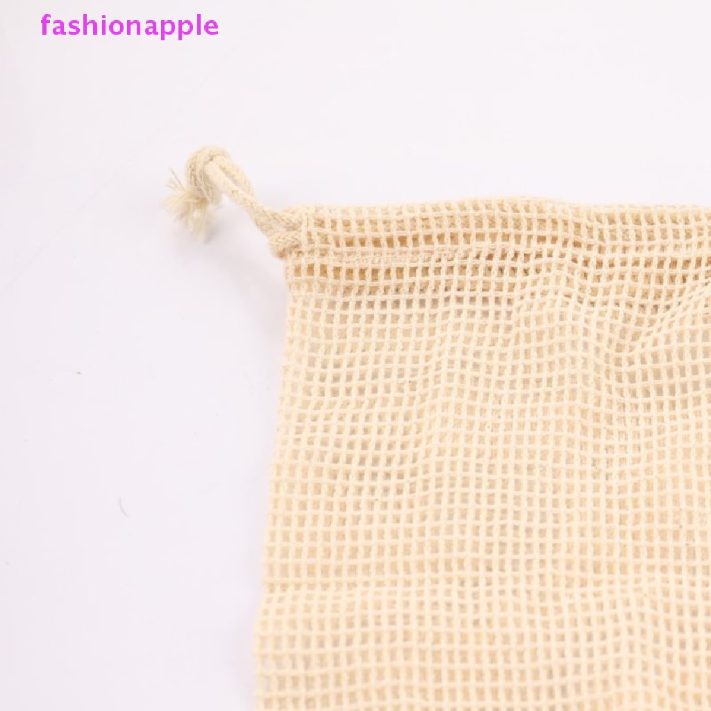 Túi Lưới Cotton Tẩy Trang Tái Sử Dụng Tiện Lợi