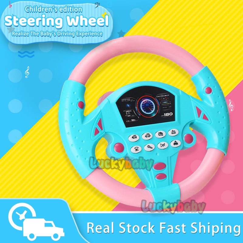 Vô Lăng Xe Hơi Đồ Chơi Có Nhạc Cho Bé