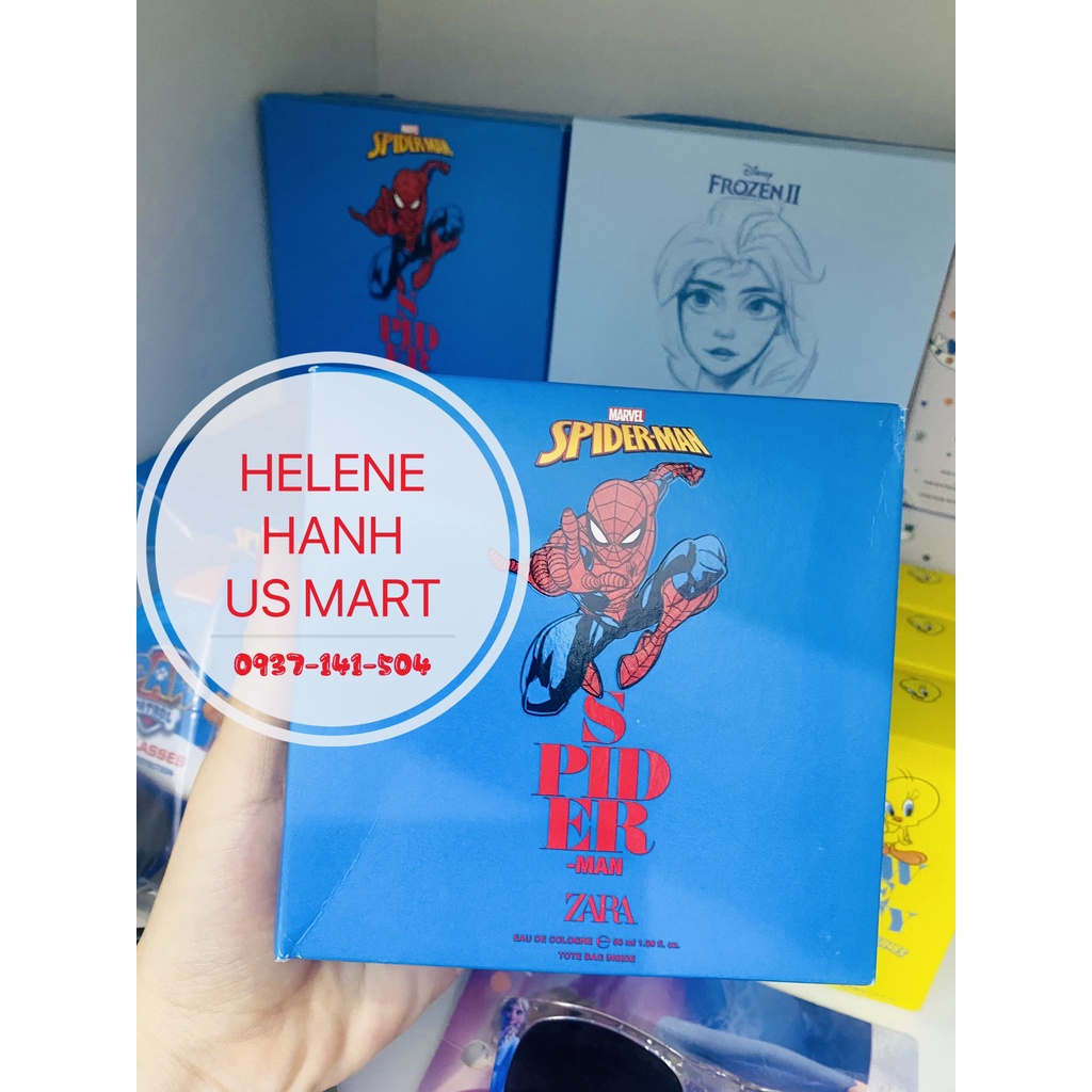 {AUTH} Nước hoa Zara - Spider Man cho bé trai 50ml