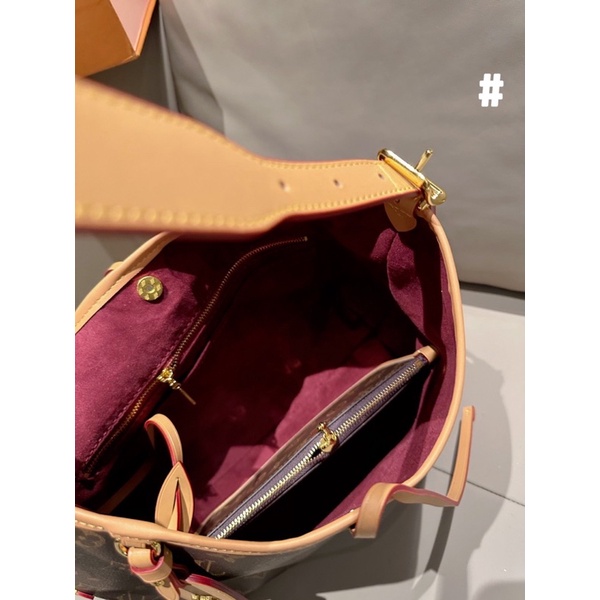 Set LV gồm túi Sz 30cm và ví nhỏ Super Fullbox nam châm