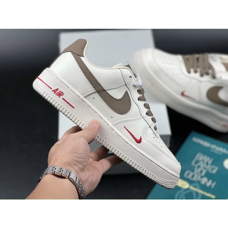 GIÀY THỂ THAO SNEAKER AF1 KEM NÂU, AF1 TRAVIS NÂU, AF1 TARMAC BẢN CẤP