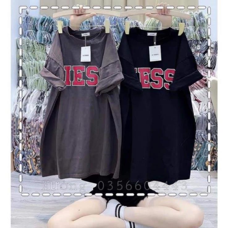 [ Rẻ Vô Địch ] Áo Thun Tay Lỡ 3158 Cotton Khô Nam Nữ Unisex In Chữ IESS