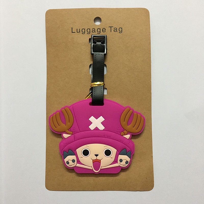 Thẻ Đánh Dấu Hành Lý Cỡ Nhỏ In Hoạt Hình One Piece Kiểu Nhật Bản Dễ Thương