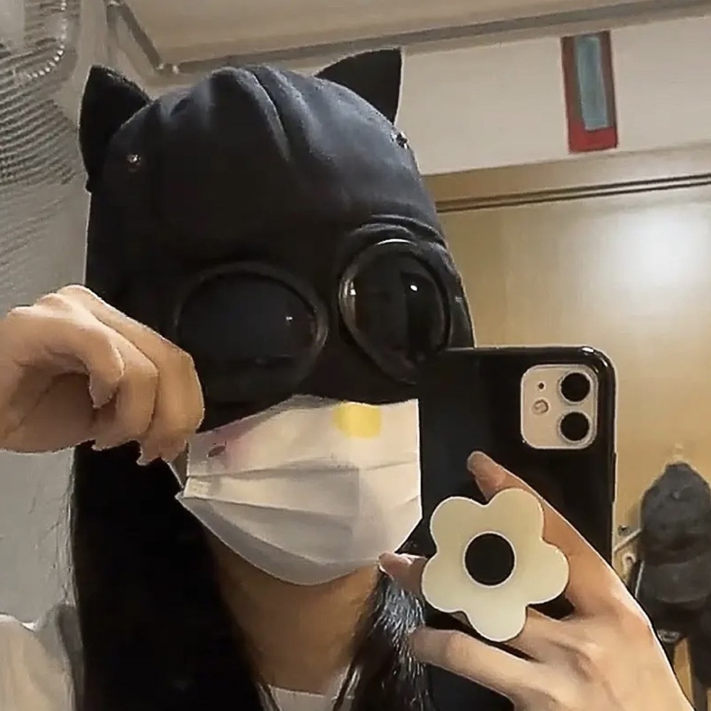 Mũ Lưỡi Trai Có Kính Thời Trang Phong Cách Hàn Quốc