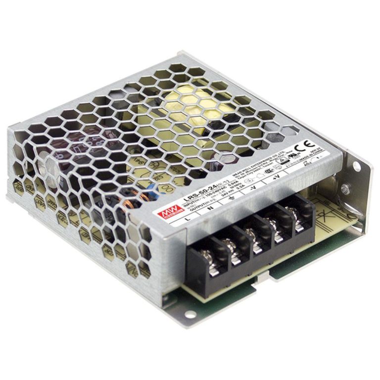 Nguồn Meanwell LRS-50-12 (50.40W/12V/4.20A)