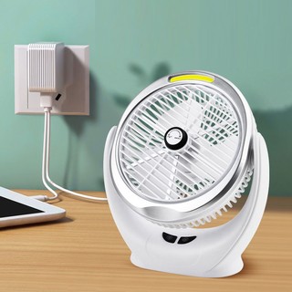 Quạt usb Mini Để Bàn Có Đèn Tiện Dụng