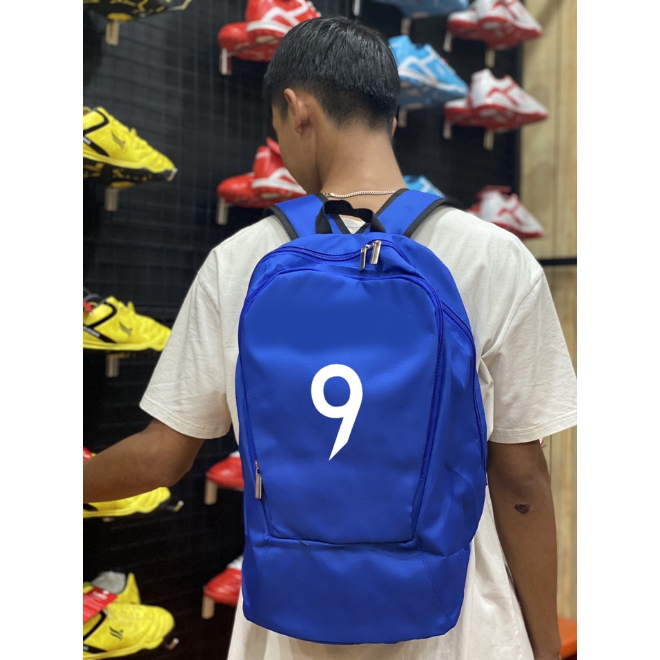Balo thể thao, balo bóng đá, in tên số theo yêu cầu
