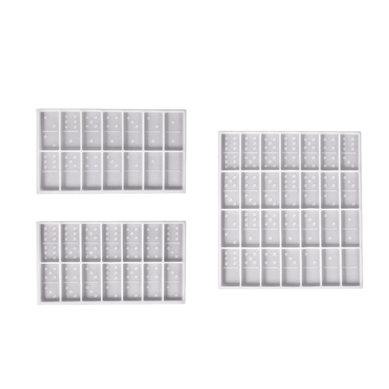 Sa Khuôn Silicon Làm Đồ Trang Trí Hình Quân Cờ Domino