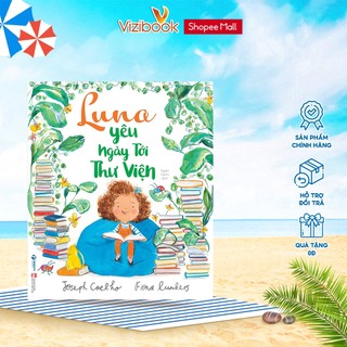Sách - Luna yêu ngày tới thư viện - Joseph Coelho, Fiona Lumbers