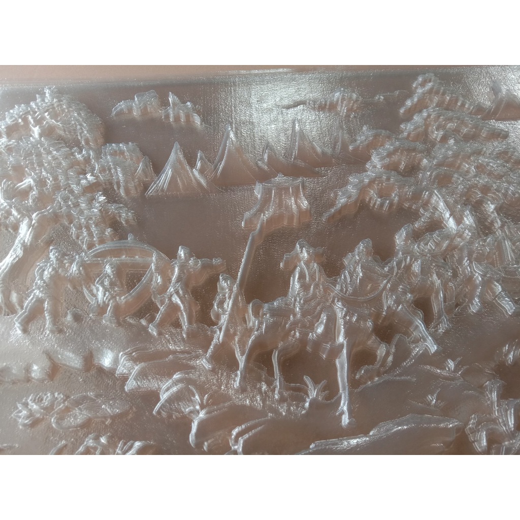 Khuôn đúc tranh nhựa, thạch cao , bê tông