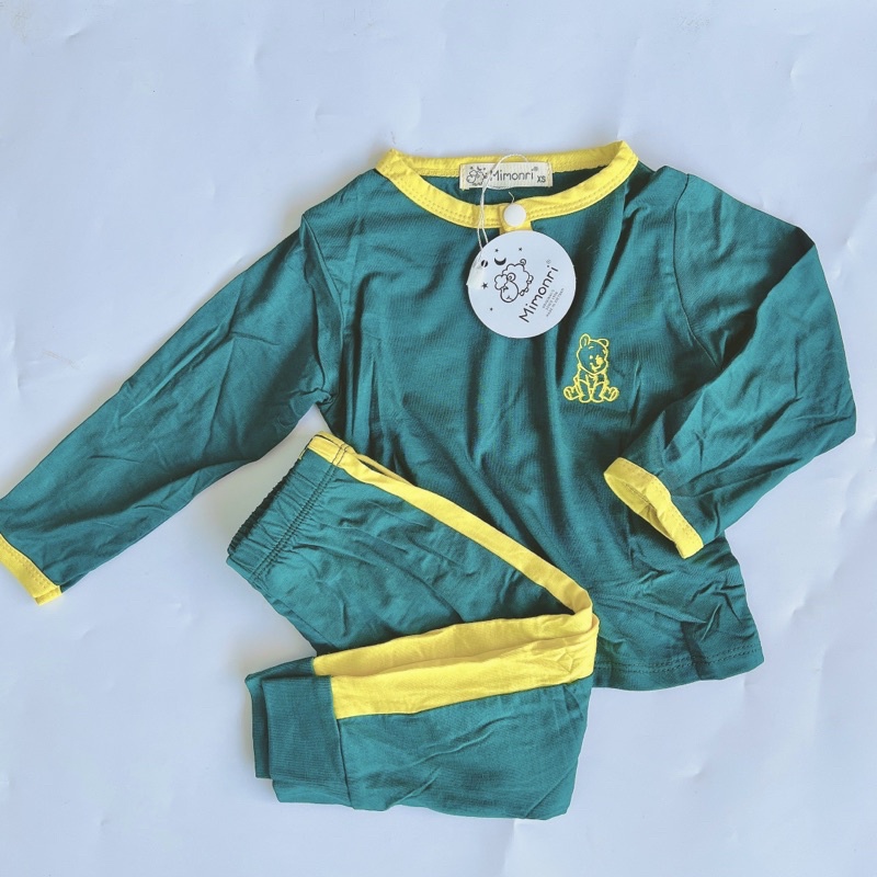 Set bộ tay dài quần dài mimonri cho bé trai và bé gái 5-18kg