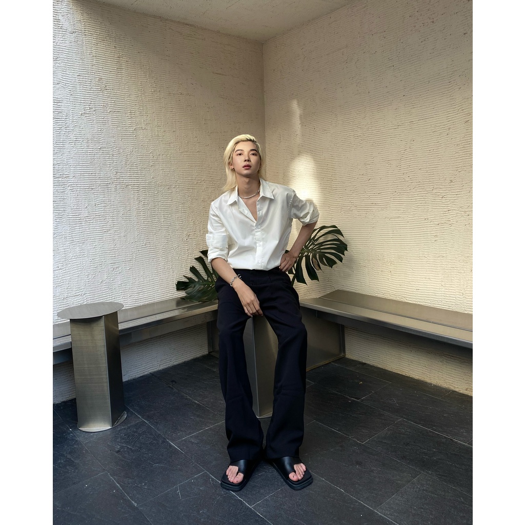 ÁO SƠ MI TRẮNG BASIC - SS23 WHITE SHIRT