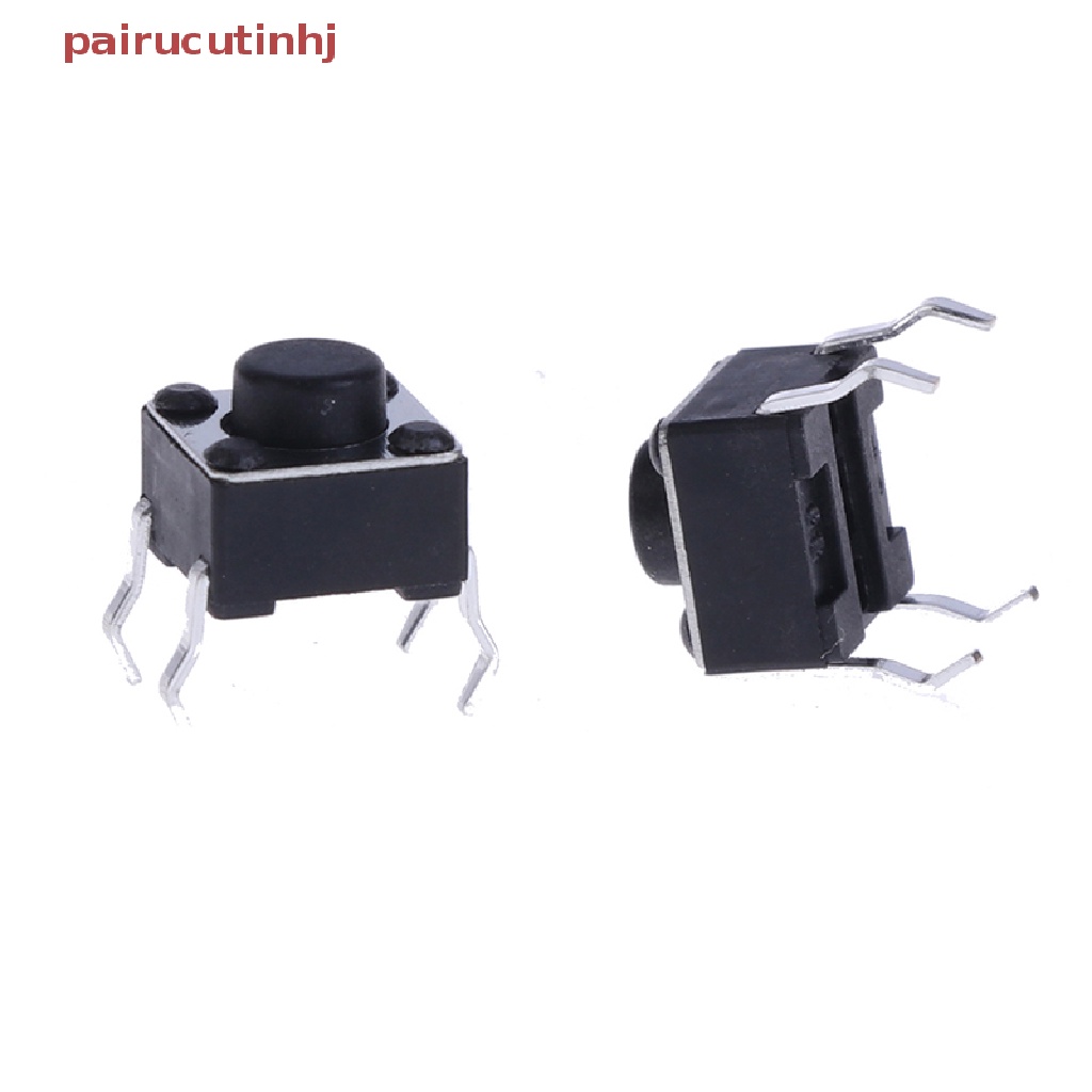Set 20 Công Tắc Nút Nhấn 4 Chấu 6 * 6 * 5mm