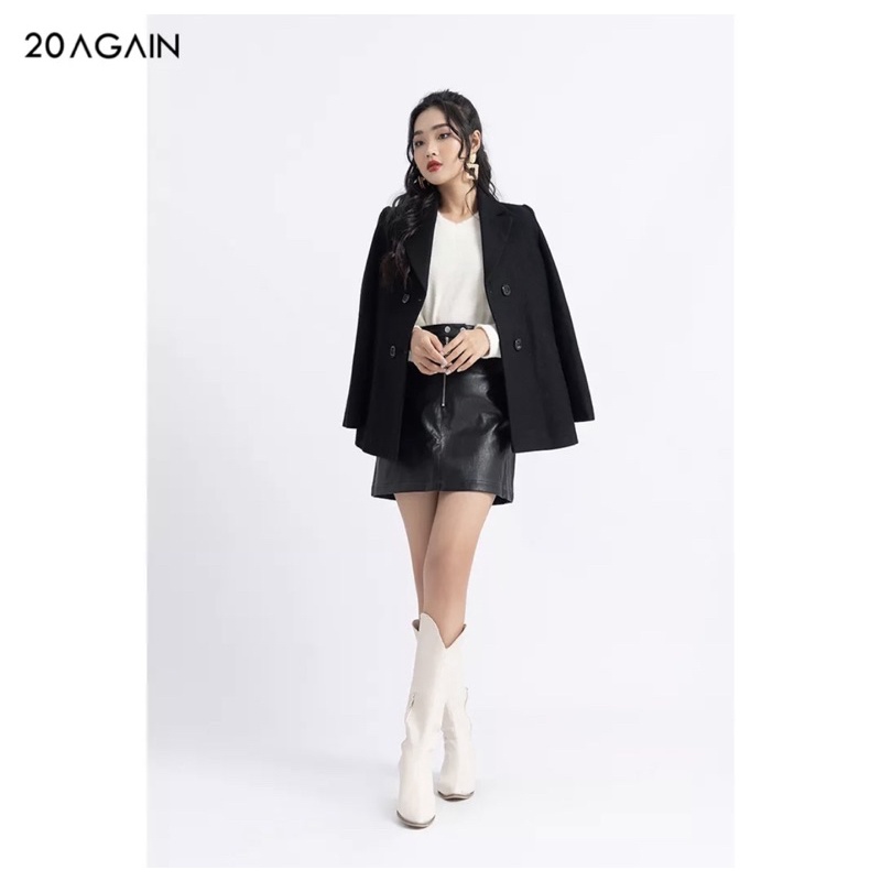 Áo khoác vest dạ xanh rêu đậm hàng thiết kế cao cấp siêu đẹp