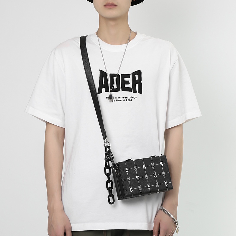 Túi da đeo chéo nam nữ unisex chất liệu da PU