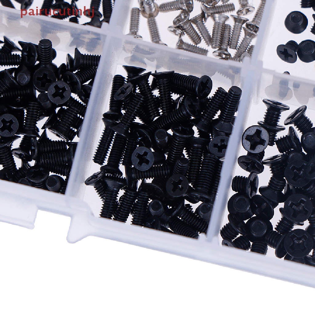 Pairhj 500pcs laptop computer screws set universal screw m2 m2.3 m3 VN