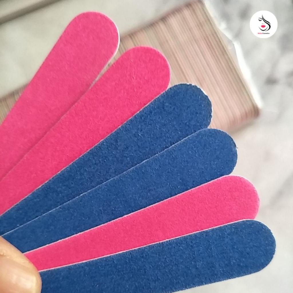 Set 5 món dán móng nail box , dũa móng , miếng keo dán , giấy vệ sinh móng