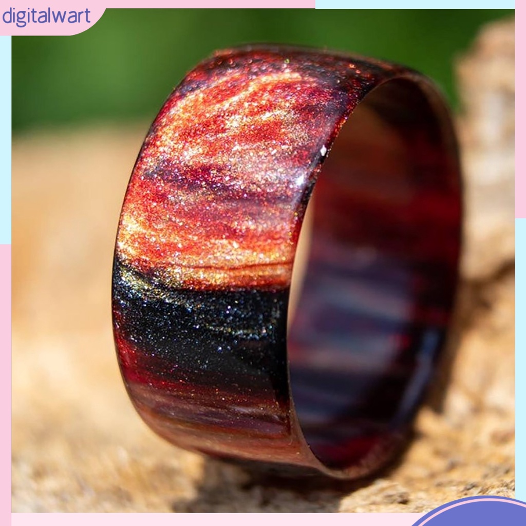 Nhẫn Acrylic Nhiều Màu Bắt Mắt Cho Nữ