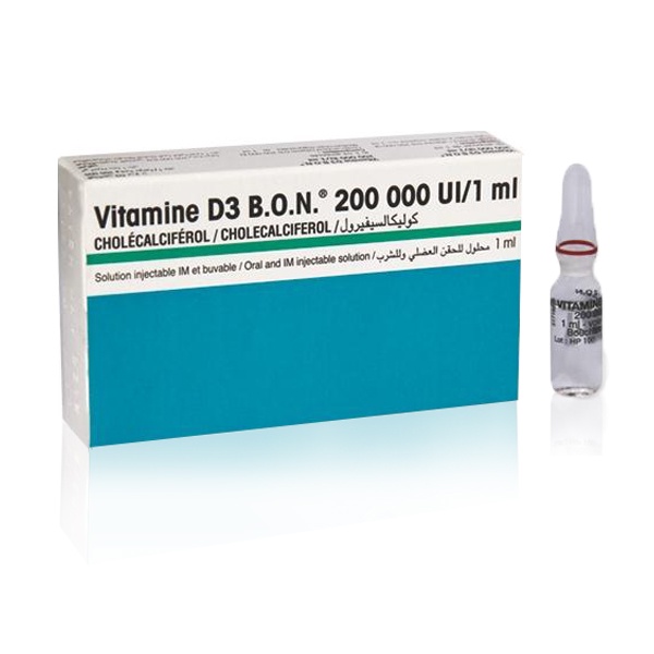 Vitamin D3 BON cao cấp bổ sung 6 tháng uống 1 lần