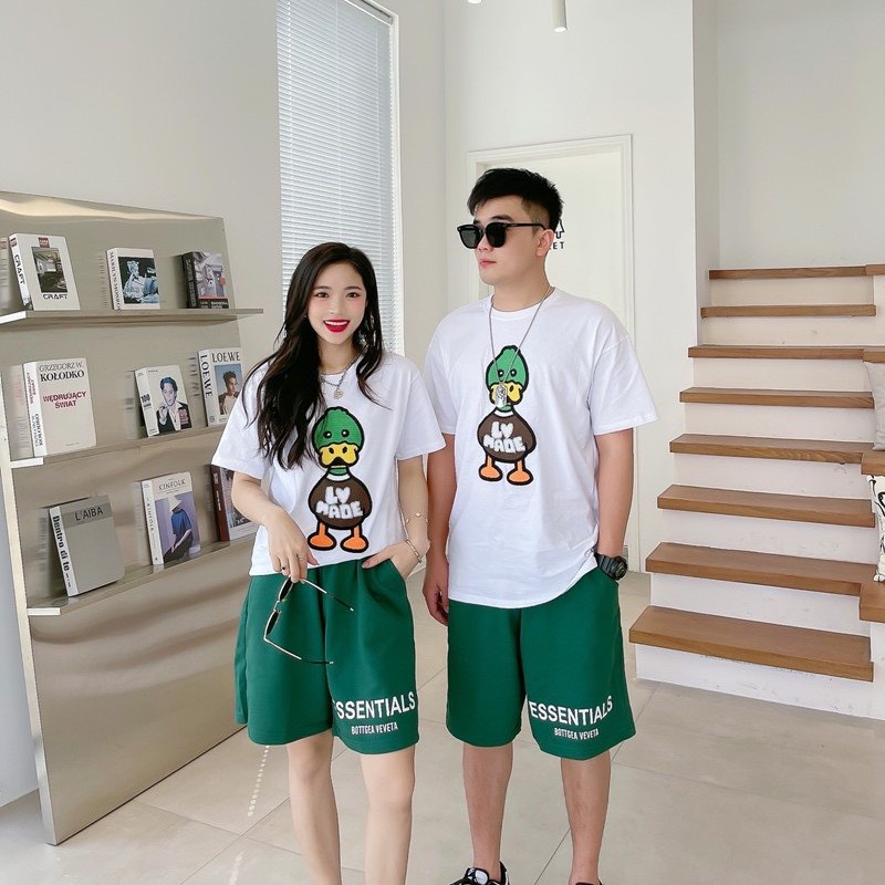 Bộ quần áo cộc tay thun hè bé gái "PBEAR" 14-59kg (4-14 tuổi). Thiết kế năng động, thoải mái. G21