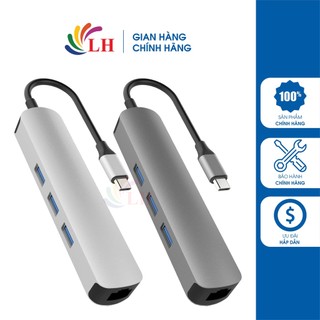 Cổng chuyển đổi HyperDrive 6-in-1 USB-C Hub HD233B - Hàng chính hãng - Nhỏ gọn, tiện lợi, tương thích nhiều thiết bị