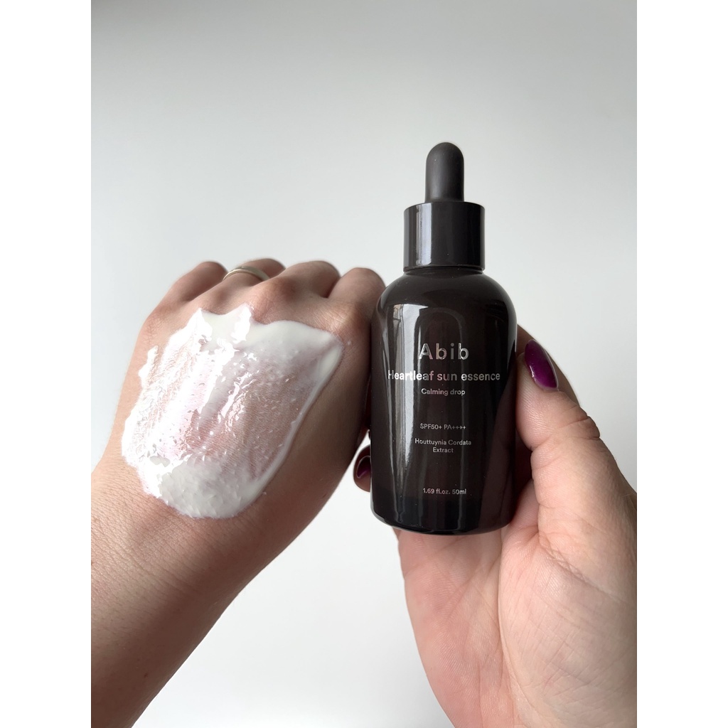Tinh Chất Chống Nắng Làm Dịu Da Abib Heartleaf Sun Essence Calming Drop 50ml