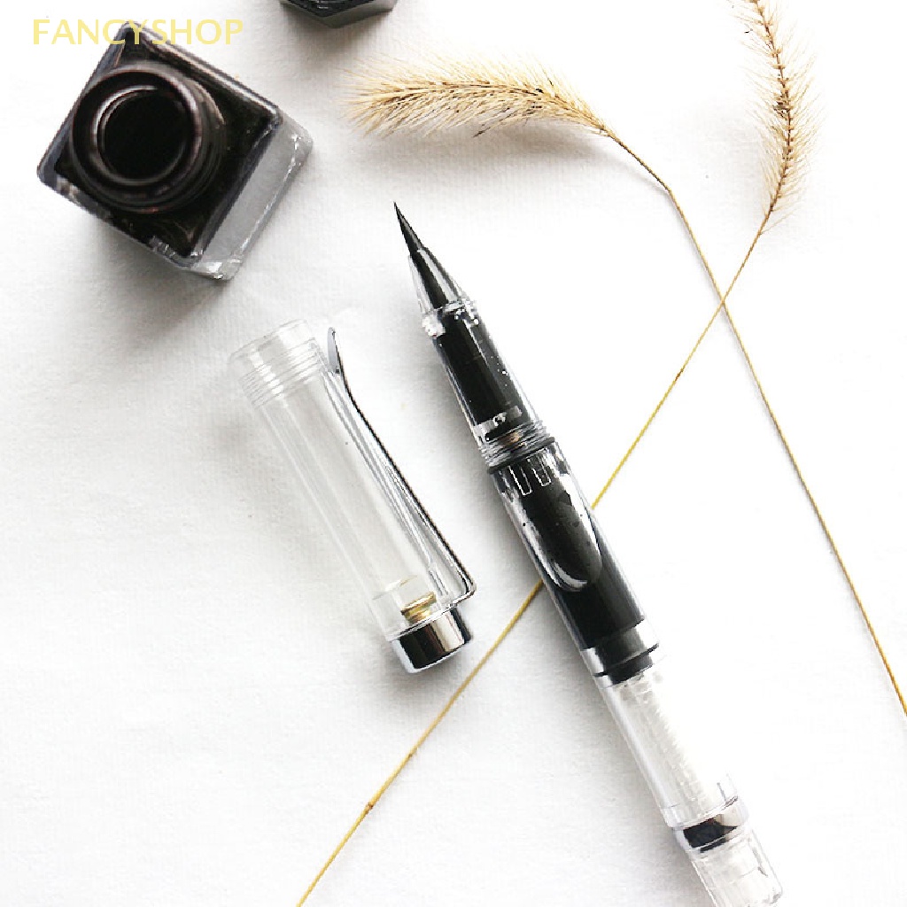 Fancyshop Bút Lông Màu Nước Trong Suốt Có Thể Bơm Mực Lại Phong Cách Đài Phun