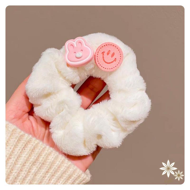 Dây Cột Tóc Lông Nhung Dễ Thương Xinh Xắn Dành Cho Nữ