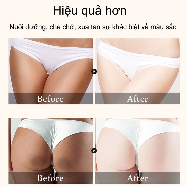 Kem làm trắng da toàn thân snow bleach cream 30ml Làm trắng da vùng dưới cánh tay, mông, đùi, khớp, vùng kín