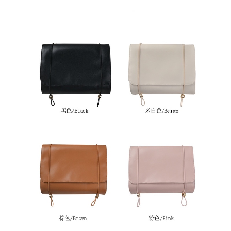 Túi Lưới Đựng Mỹ Phẩm Bằng Da PU Dày Bốn Trong Một Có Thể Tháo Rời