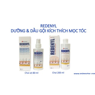 Bộ combo gội xịt redenyl kích thích mọc tóc, ngăn rụng tóc