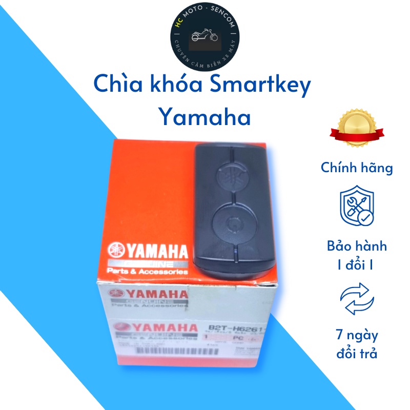Chìa khóa smartkey (FOB) Yamaha nvx, Janus, Grande chính hãng nhập khẩu Indo - HC Moto Sencom