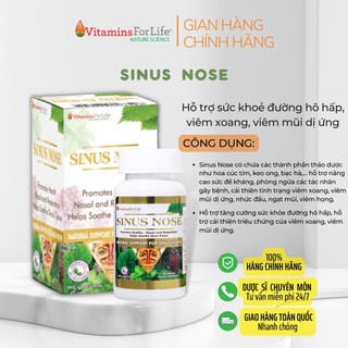 Sinus nose – hỗ trợ điều trị viêm xoang, viêm mũi dị ứng