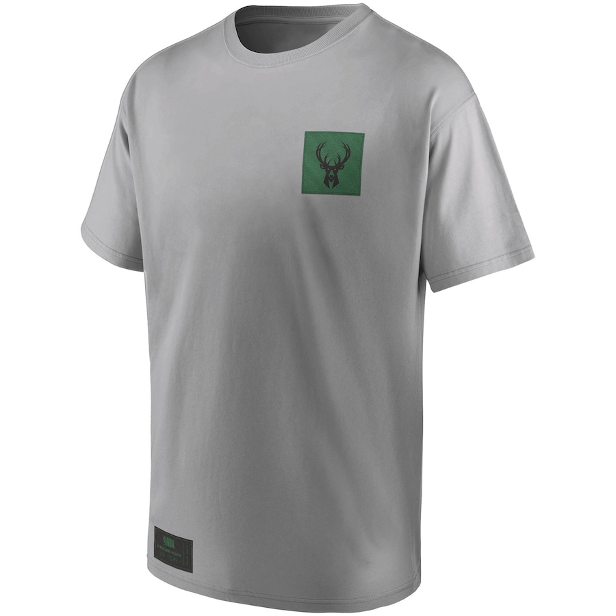 Áo Thun Họa Tiết Tương Lai Milwaukee Bucks Fanatics Cho Nam