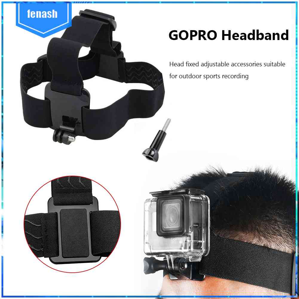 (Chuyên Nghiệp) Dây Đeo Đầu Gắn Camera GoPro Hero 4 3 Hero4 Hero3