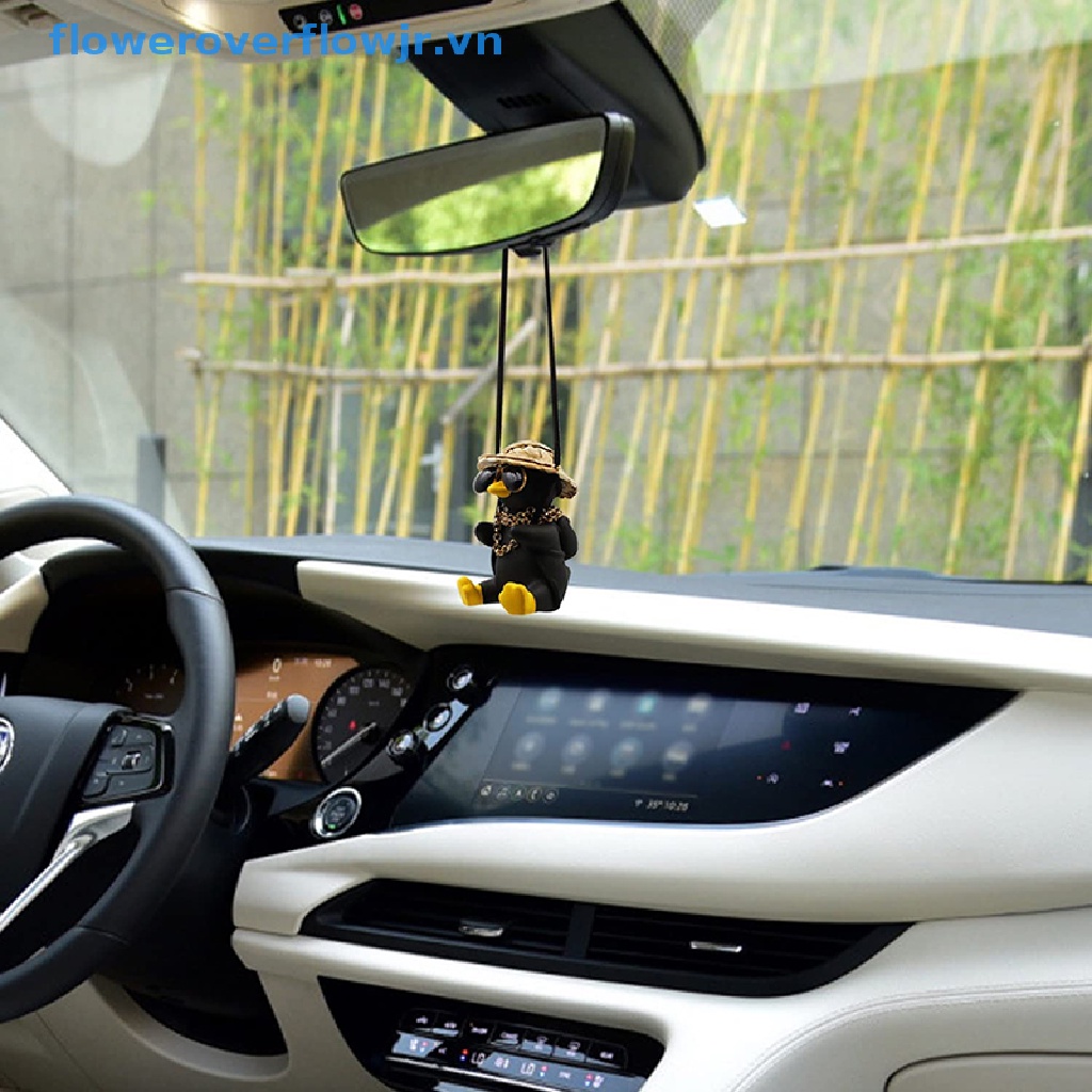 Dây Treo Trang Trí Nội Thất Xe Hơi Hình Vịt Xích Đu