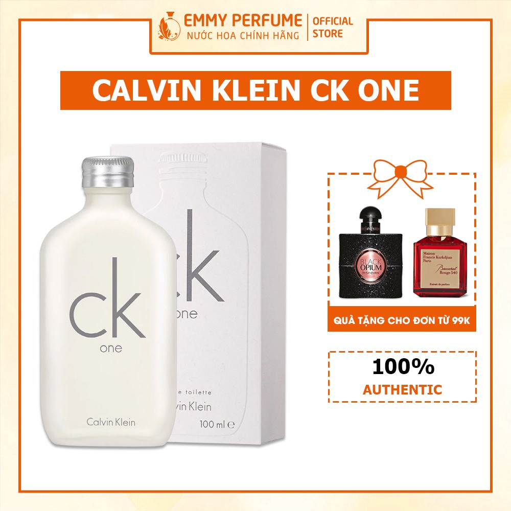 Nước hoa Unisex Nam Nữ CK One Tươi mát Trẻ trung Tinh tế EmmyPer