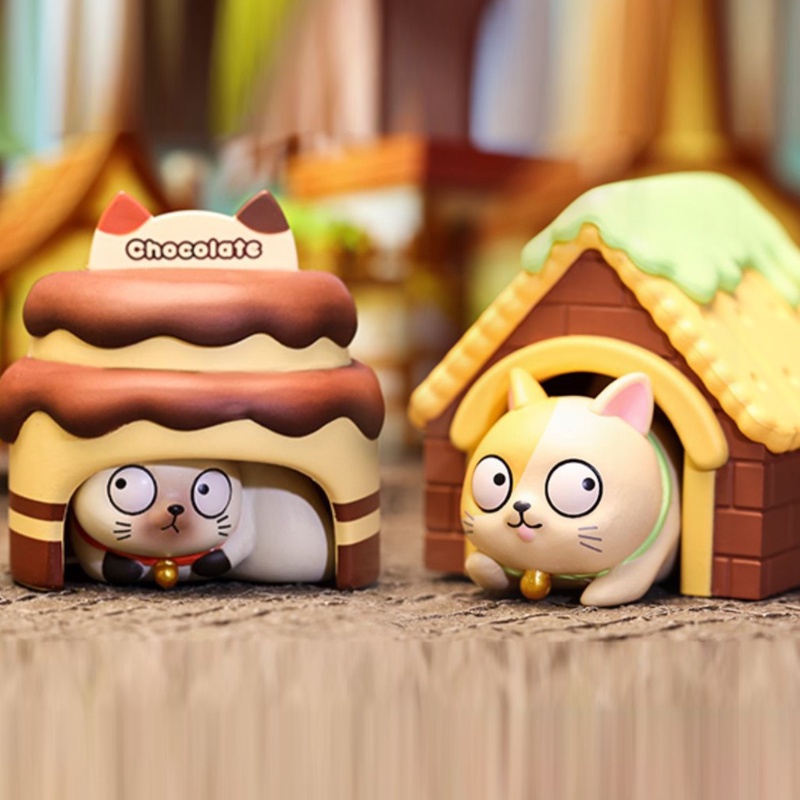 ★Đồ Chơi HGTOYS Hg HGTOYS★   Đồ Chơi Hộp Quà Tặng Thời Trang POPMART Fish House Series