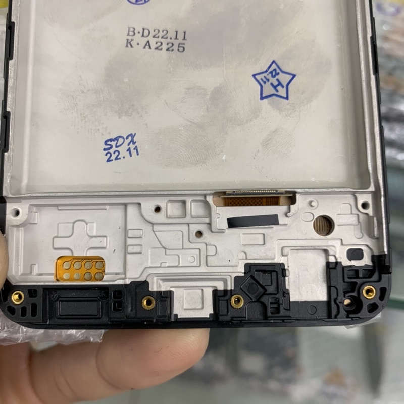 Màn hình SAMSUNG A22 4G zin AMOLED 2IC nguyên khung