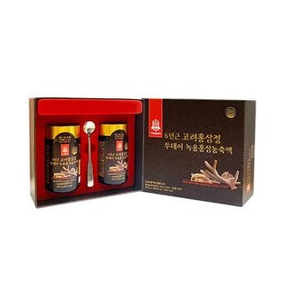  Cao Hồng Sâm Nhung Hươu Goryo Hàn Quốc Hộp 2 lọ x 250g 