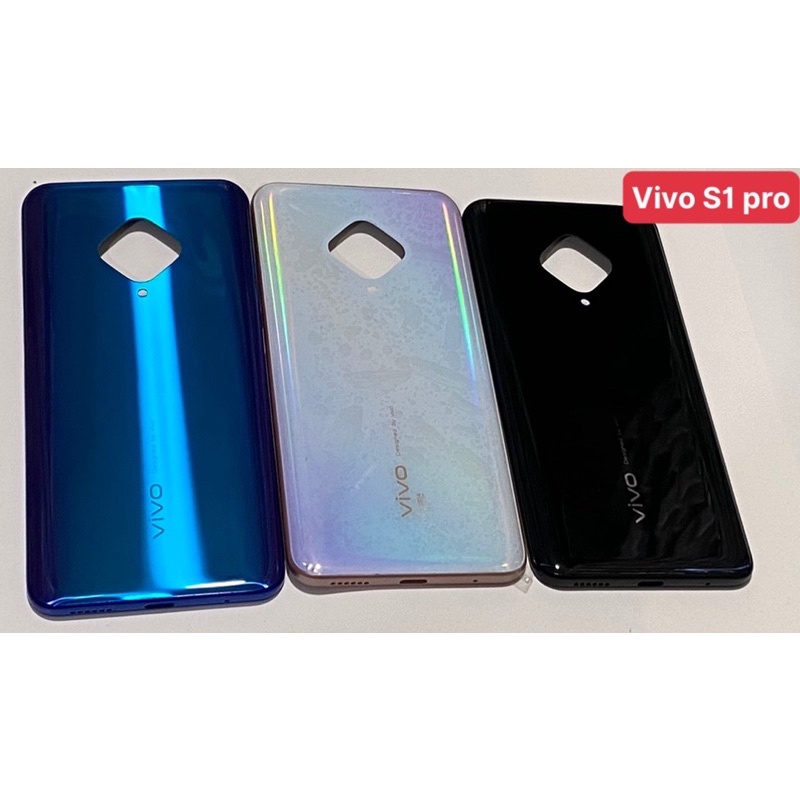 .Vỏ thay thế điện thoại Vivo S1 Pro có luôn khay sim , kính camera sau