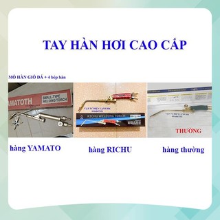 Mỏ hàn gió đá - tay hàn cắt yamatoth richu - đèn cắt yamato hk1